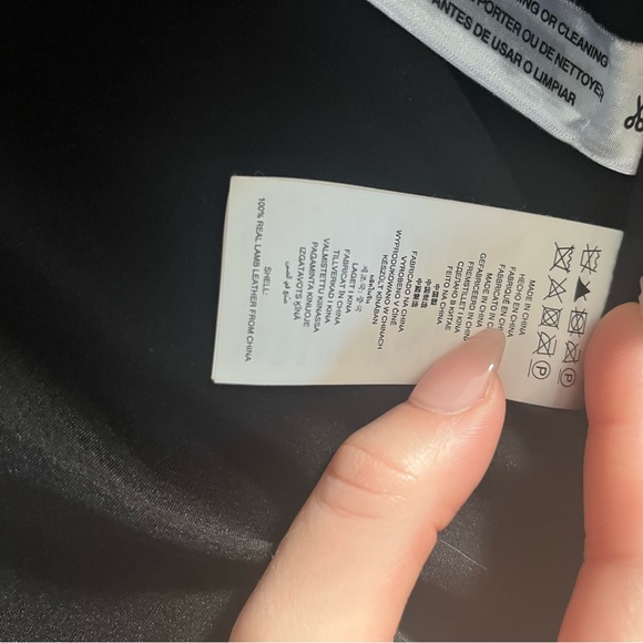 Michael Kors Leather Trench Coat Size XXS - Picture 7 of 7